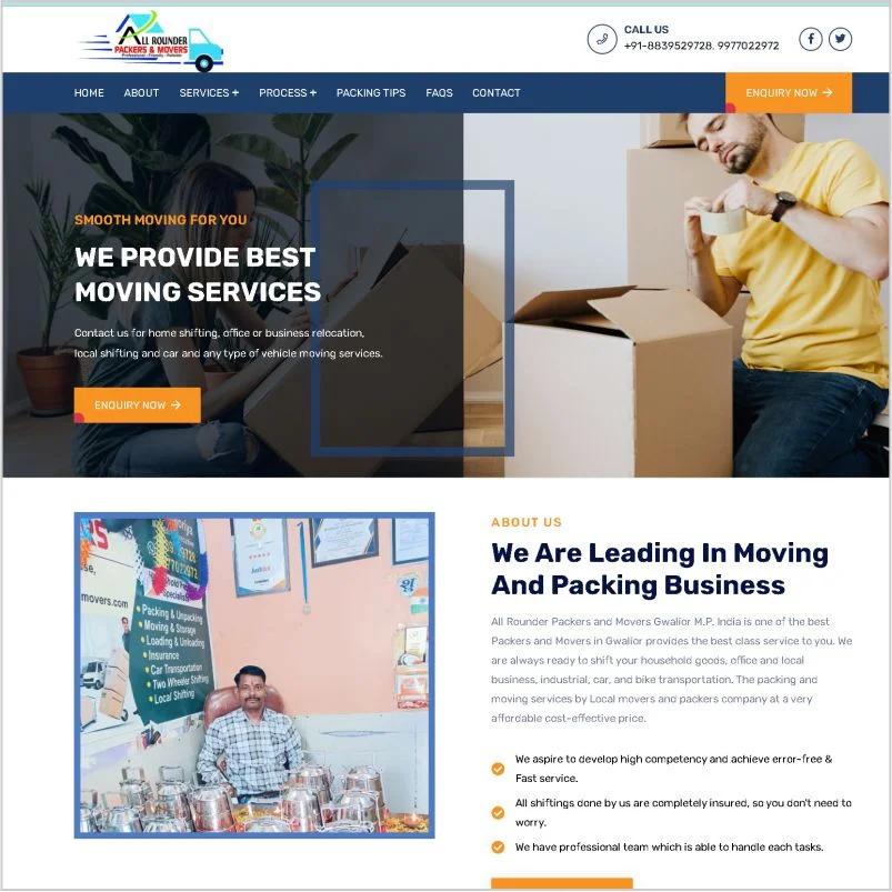 Business Website Design in Gwalior