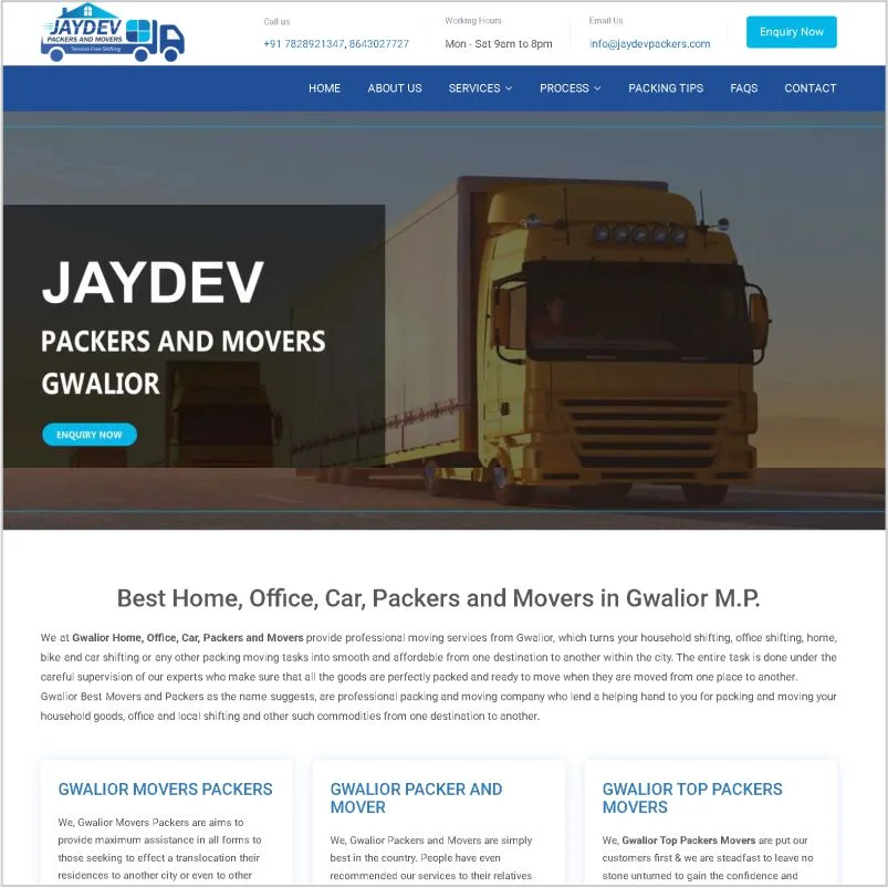 Website and digital marketing service gwalior